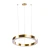 Lampa wisząca CIRCLE 100+120 LED mosiądz na 1 podsufitce - ST-8848-100+120 brass - Step Into Design